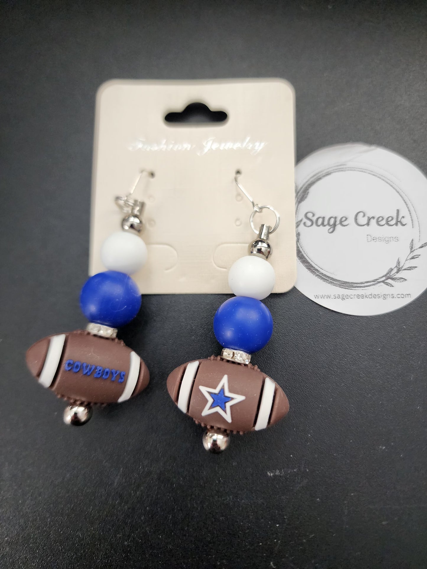 Football Earrings